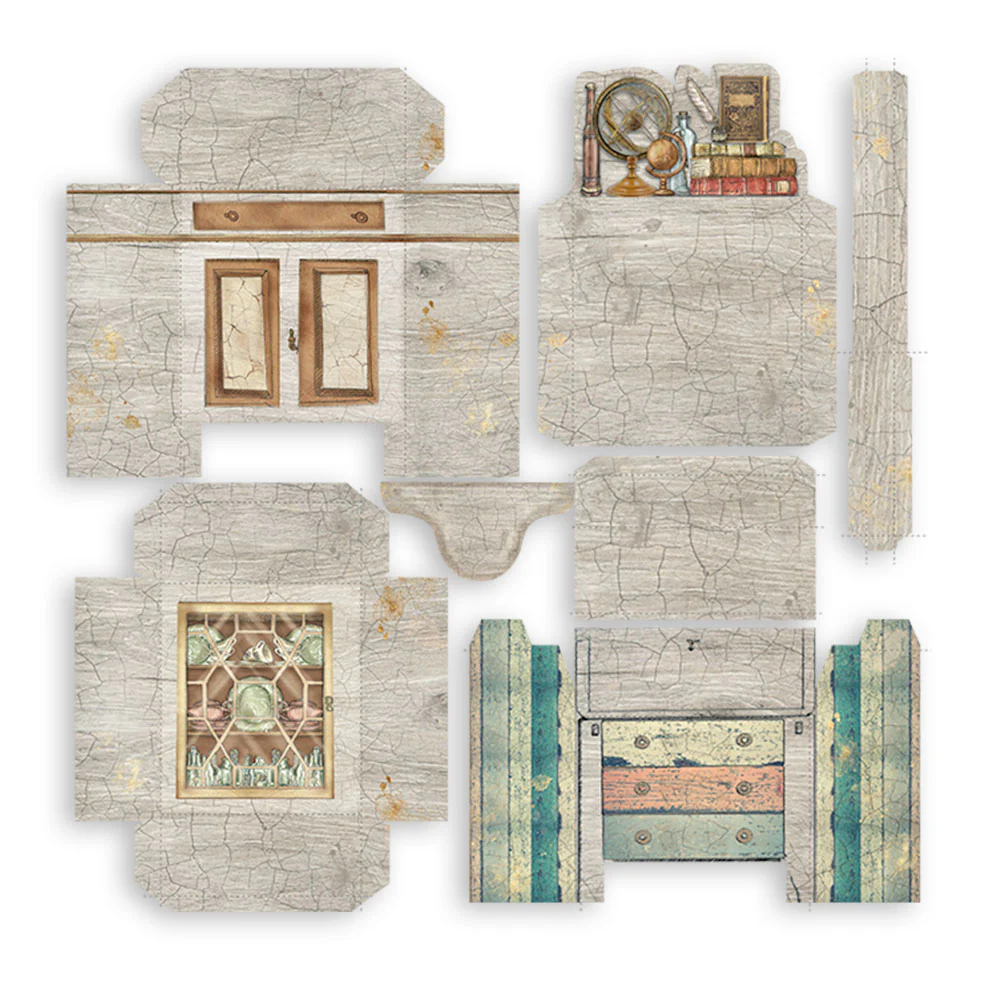 Stamperia Pop Up Kit Lady Vagabond Lifestyle - Image 5