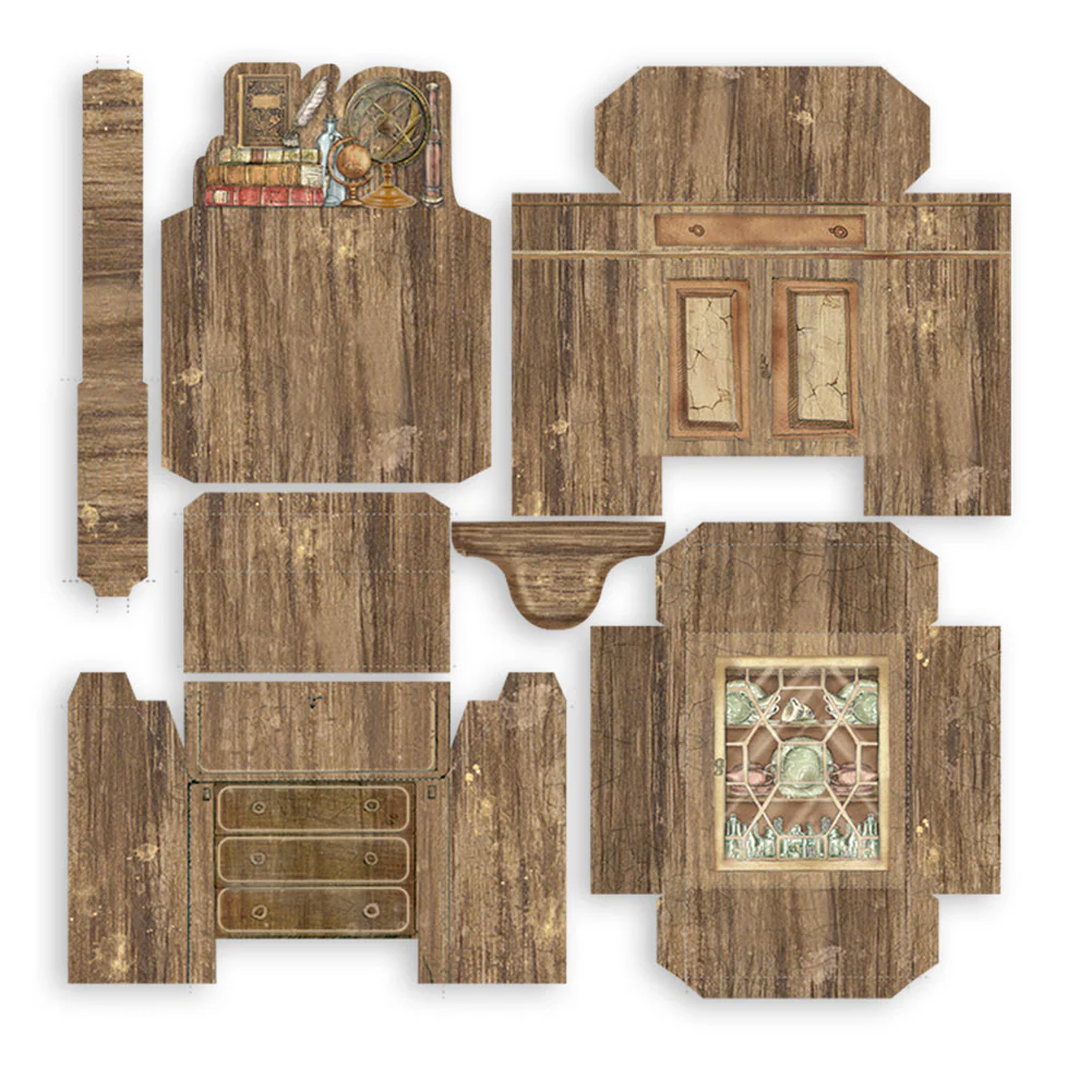 Stamperia Pop Up Kit Lady Vagabond Lifestyle - Image 6