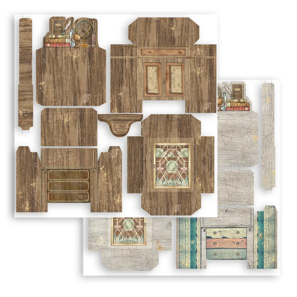 Stamperia Pop Up Kit Lady Vagabond Lifestyle - Image 7