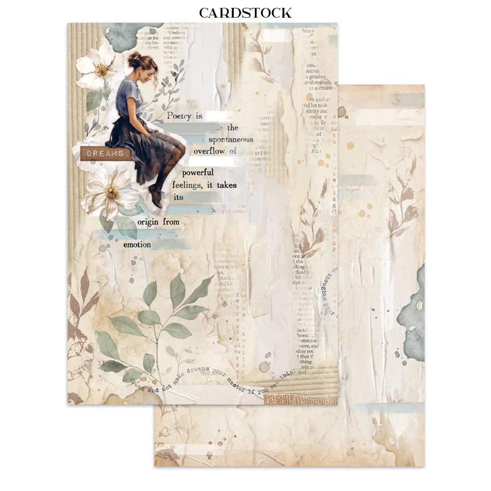 Stamperia Secret Diary Junk Journal Stickers, Backgrounds, Cut-Outs - Image 3