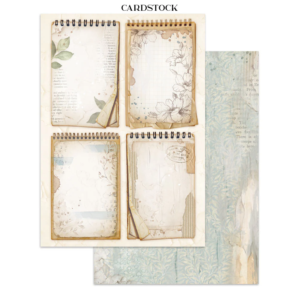 Stamperia Secret Diary Junk Journal Stickers, Backgrounds, Cut-Outs - Image 9