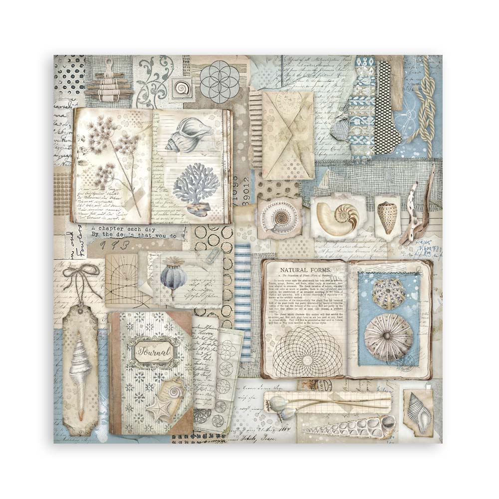 Stamperia Silent Sea 12x12 Inch Paper Pack - Image 14