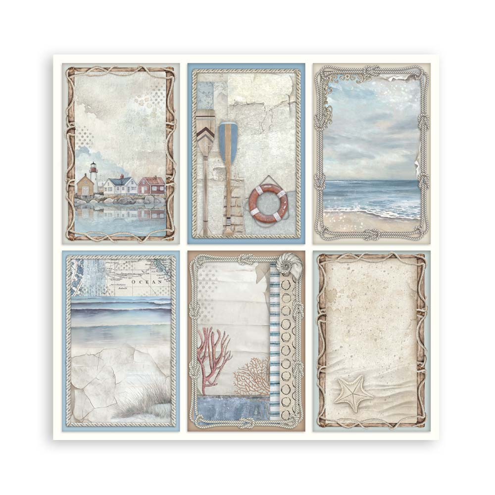 Stamperia Silent Sea 12x12 Inch Paper Pack - Image 5