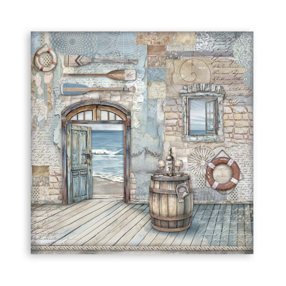 Stamperia Silent Sea 12x12 Inch Paper Pack - Image 9