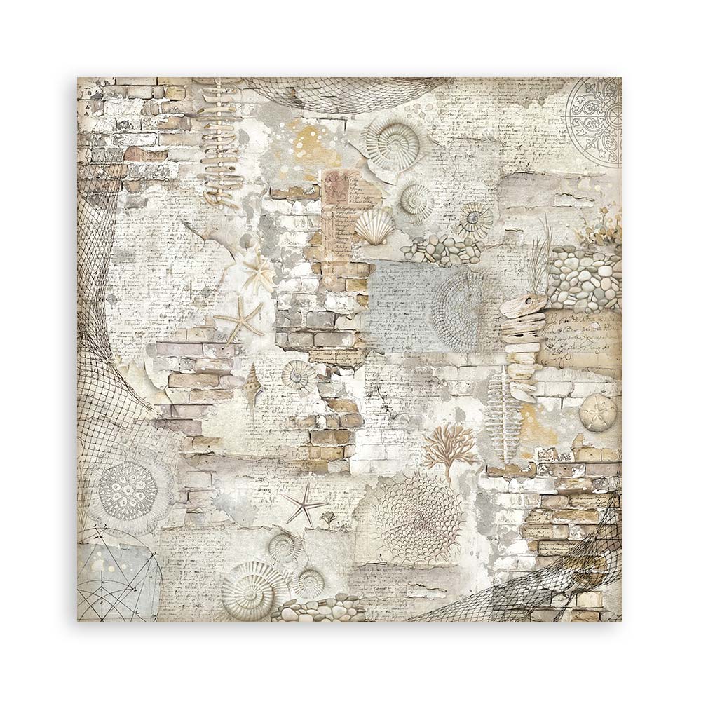Stamperia Silent Sea 8x8 Inch Paper Pack (Single Face) - Image 10
