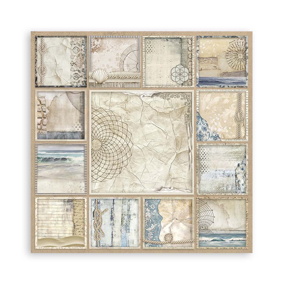 Stamperia Silent Sea 8x8 Inch Paper Pack (Single Face) - Image 11