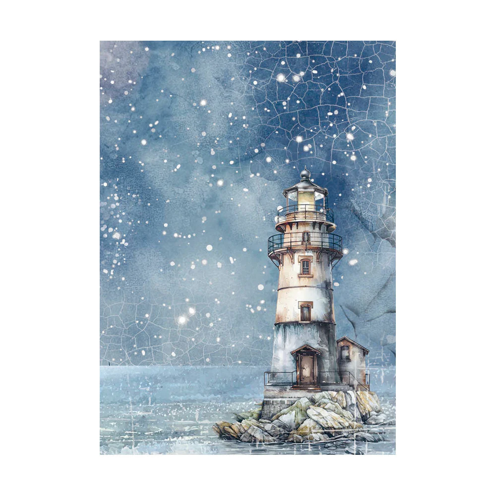 Stamperia Silent Sea A6 Rice Paper Backgrounds (8pcs) - Image 3
