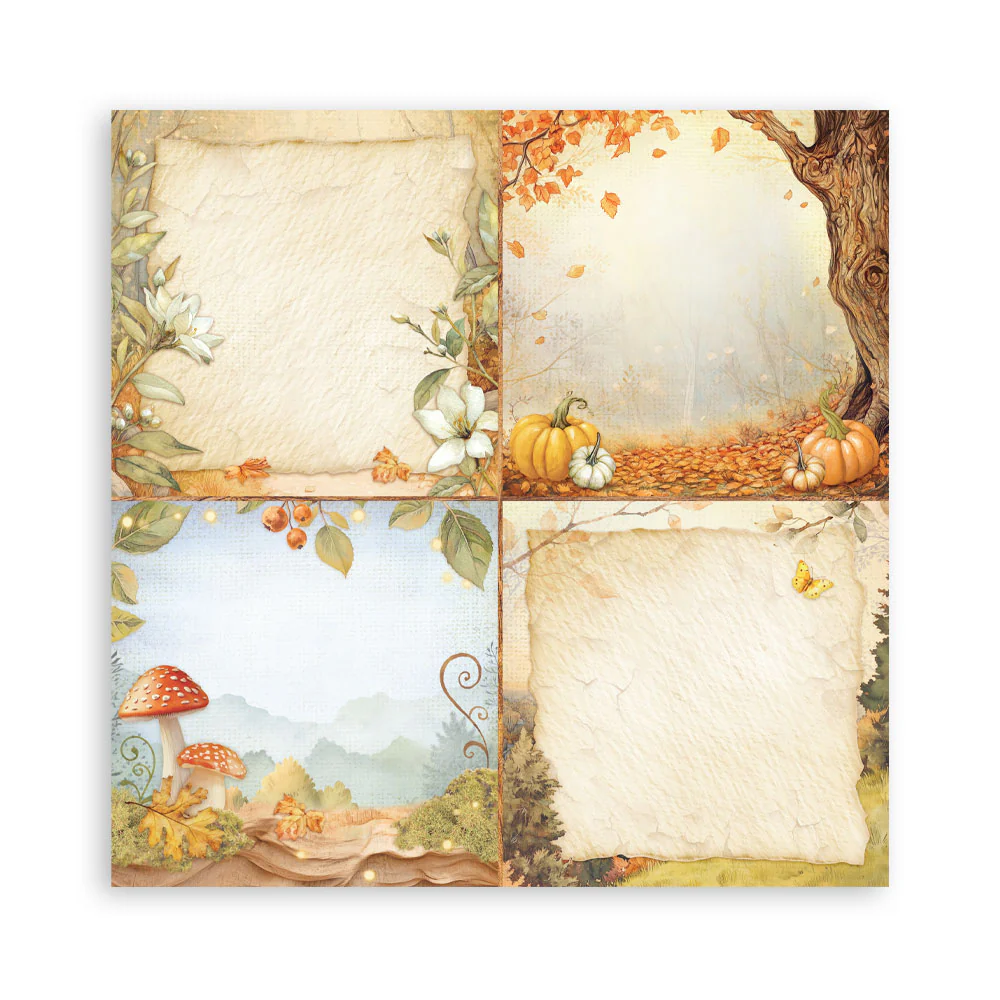 Stamperia Whispering Woods 12x12 Inch Paper Pack - Image 10