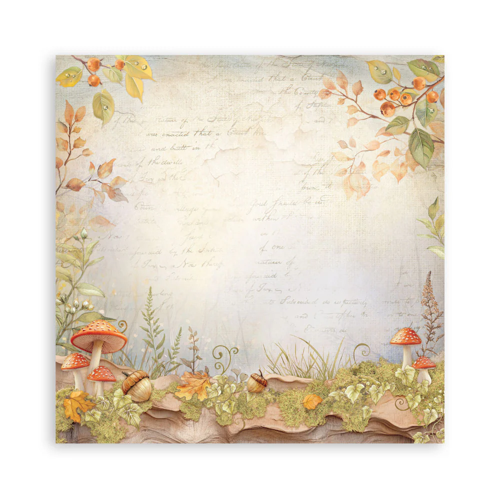 Stamperia Whispering Woods 12x12 Inch Paper Pack - Image 22