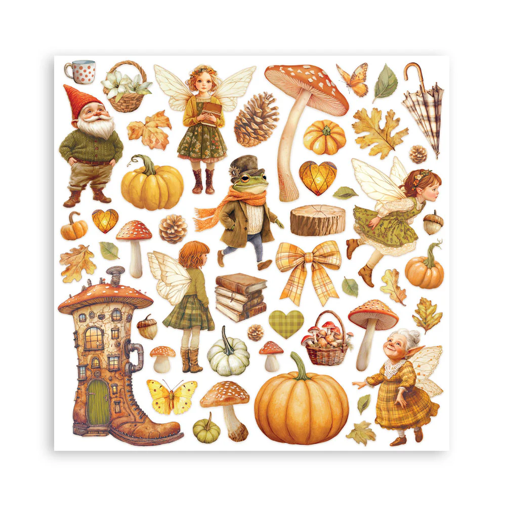Stamperia Whispering Woods 12x12 Inch Paper Pack - Image 3
