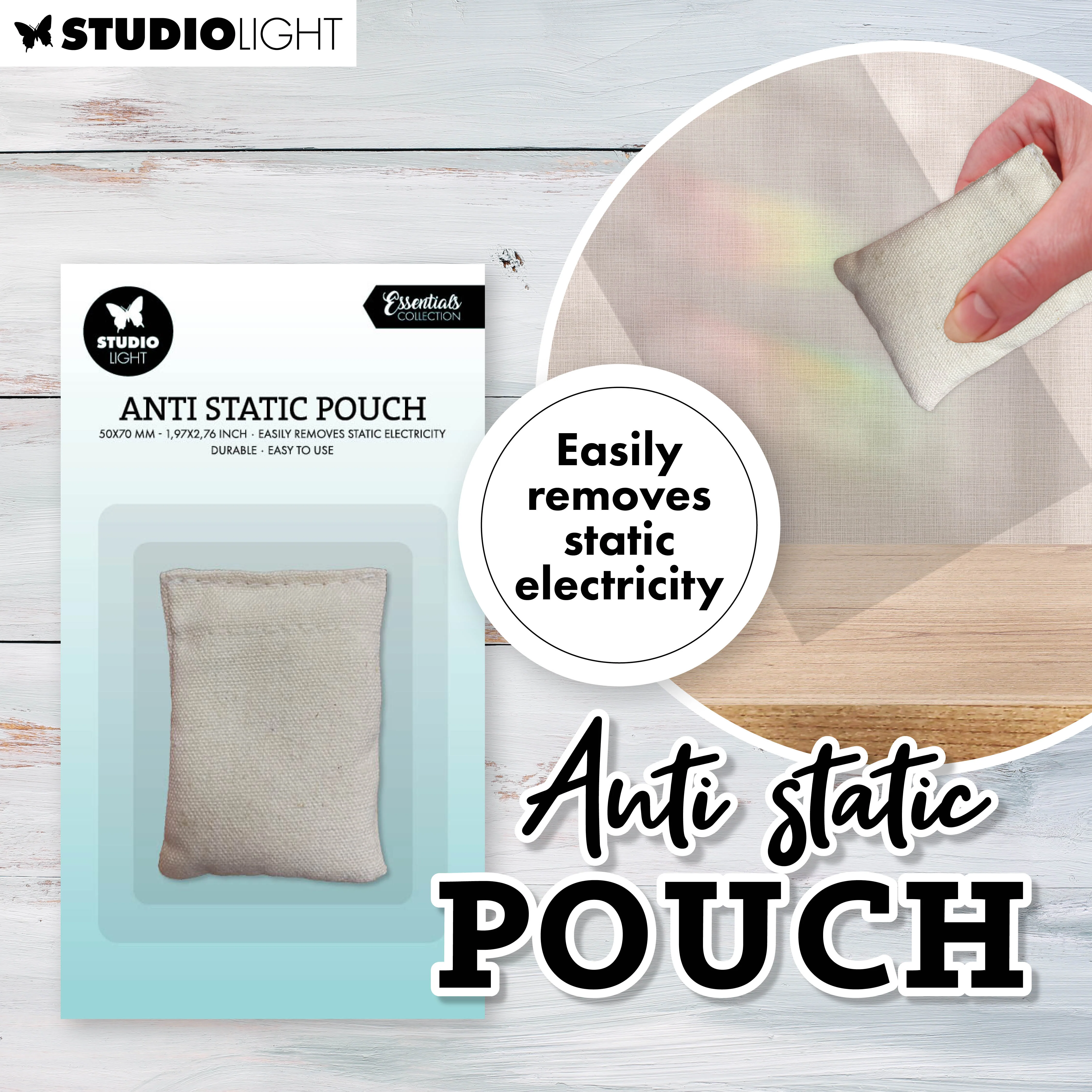 Studio Light Anti Static Pouch 50x70mm Essentials Tools 50x70x10mm 1  Piece