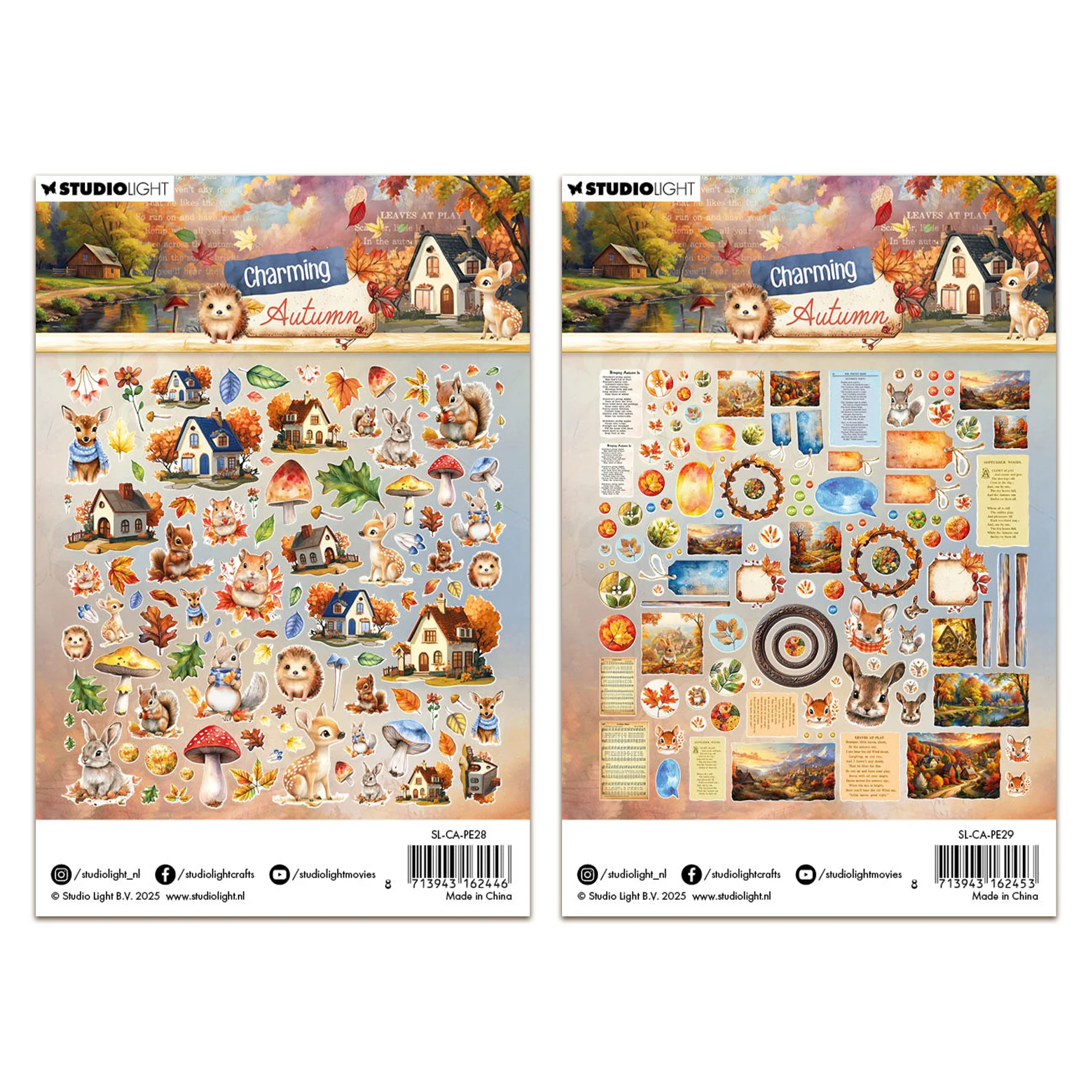 Studio Light Charming Autumn - Paper Elements Bundle - Image 2