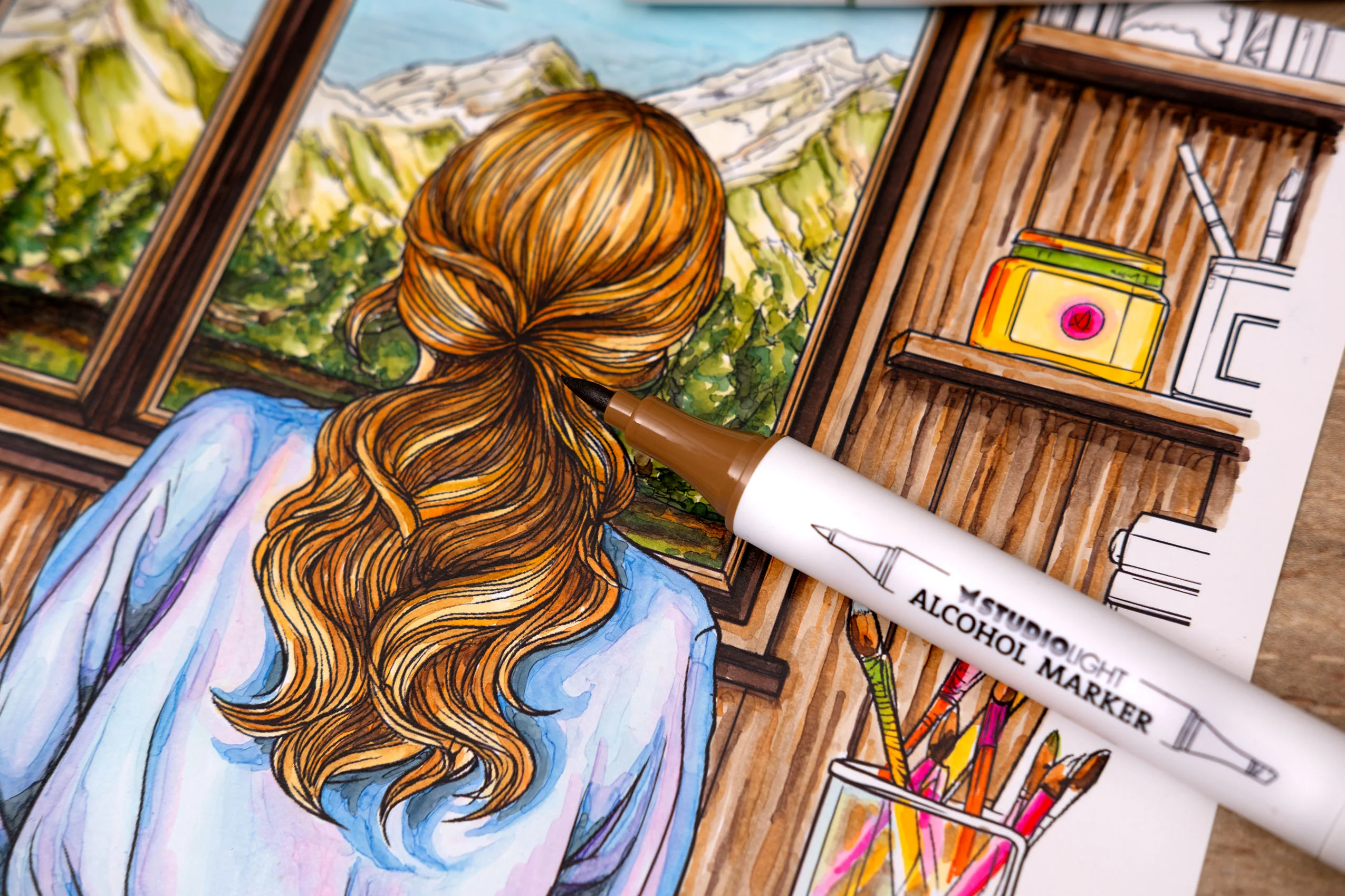 Studio Light Essentials Alcohol Markers Foliage - Image 5