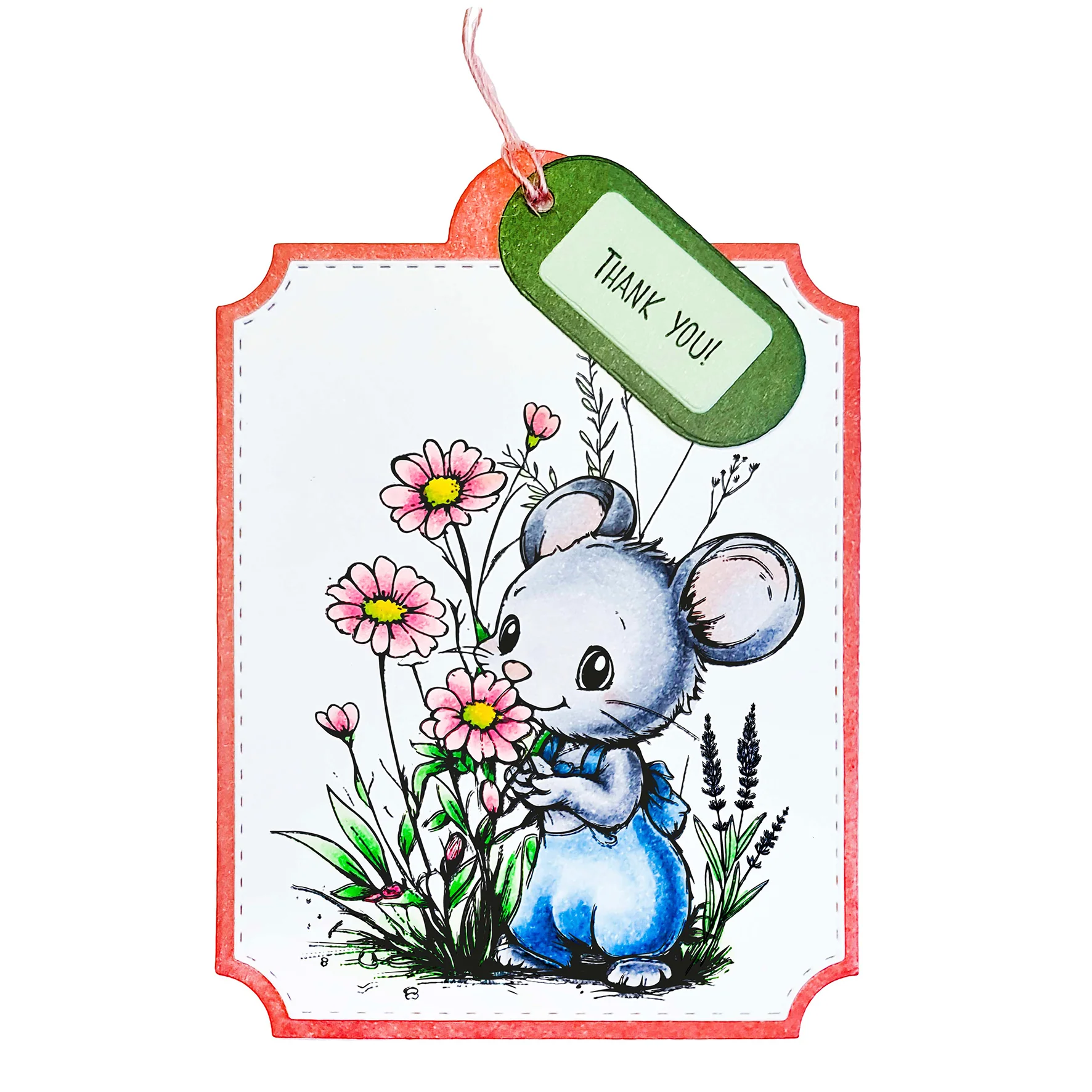 Studio Light Essentials Clear Stamp Little Mouse - Image 3