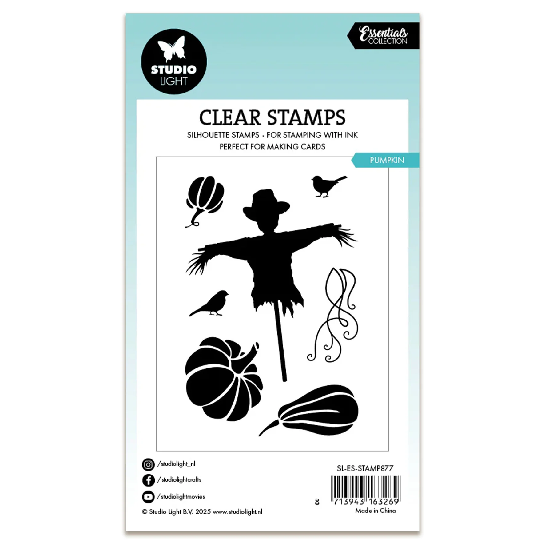 Studio Light Essentials Clear Stamp Pumpkin - Image 3