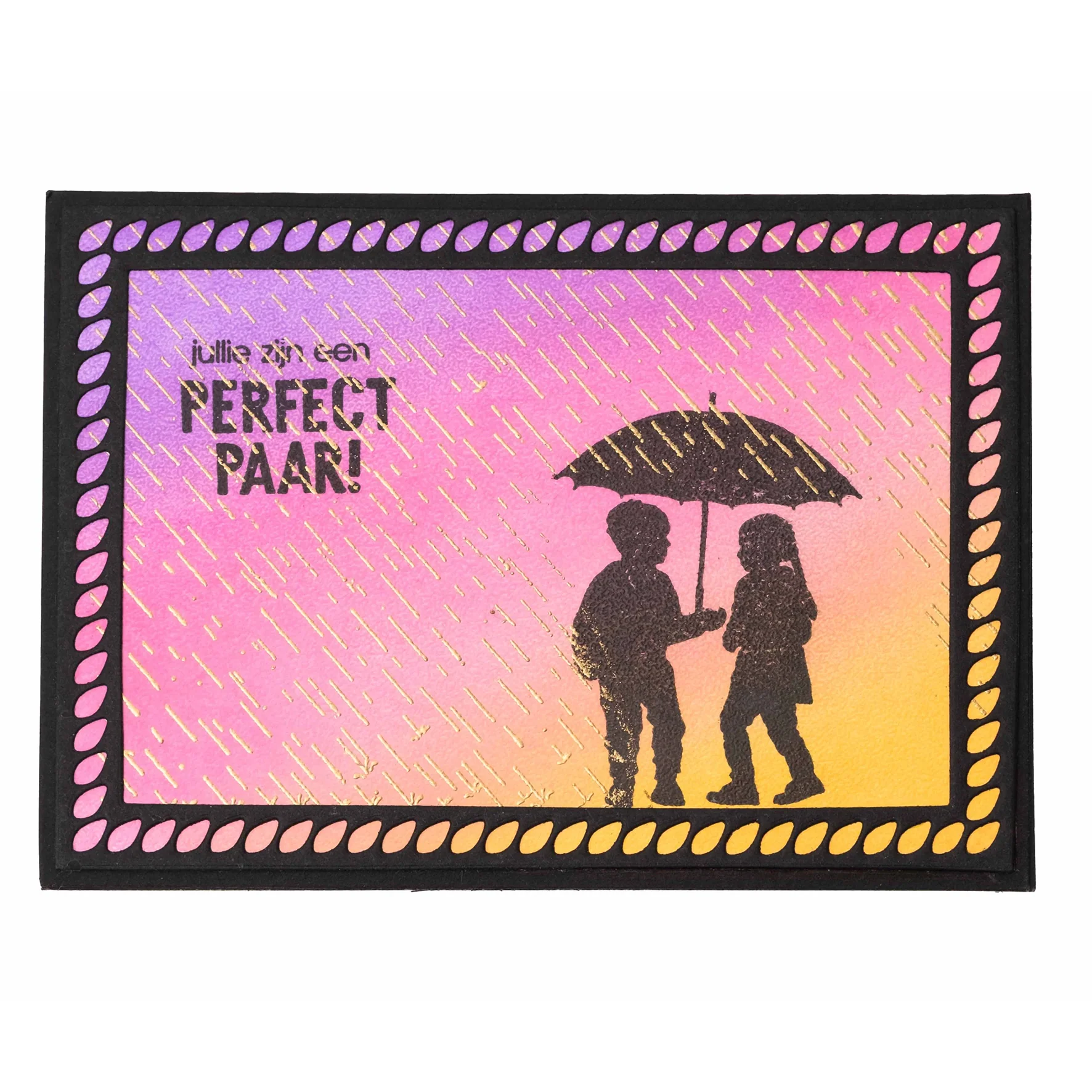 Studio Light Essentials Clear Stamp Rain Background - Image 2