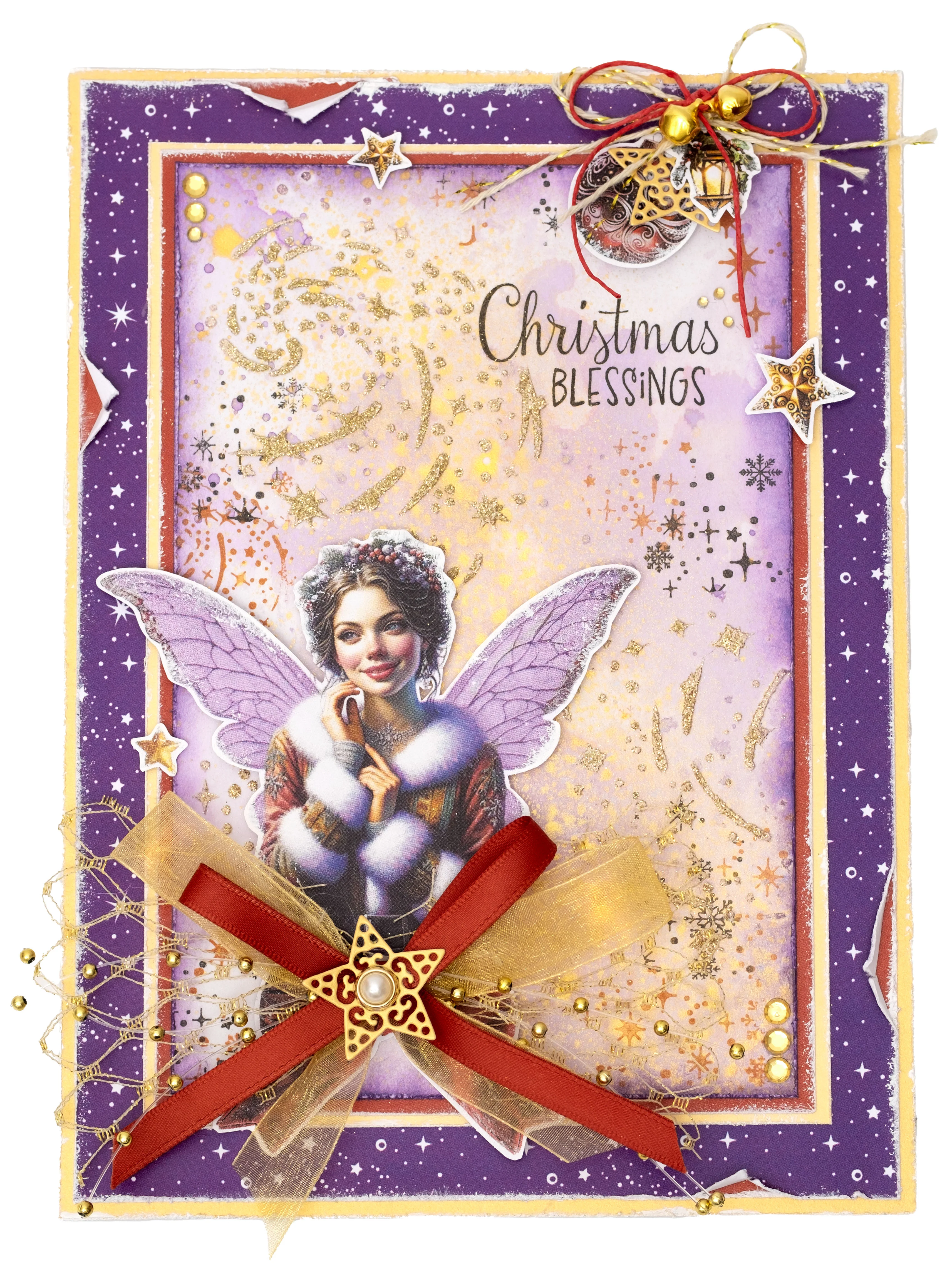 Studio Light Essentials Die-cut Paper Pad Fairy Christmas - Image 3