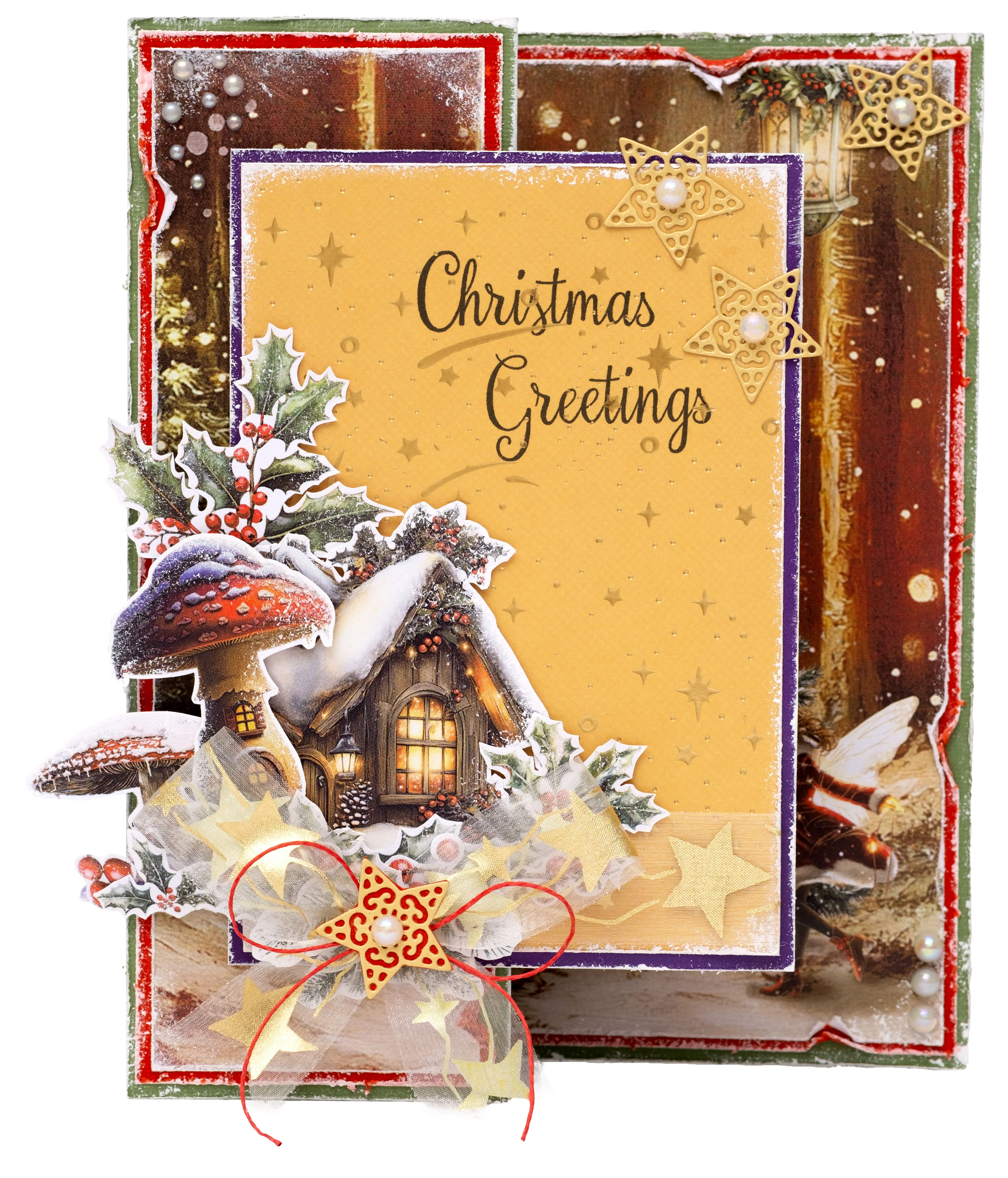 Studio Light Essentials Die-cut Paper Pad Fairy Christmas - Image 4