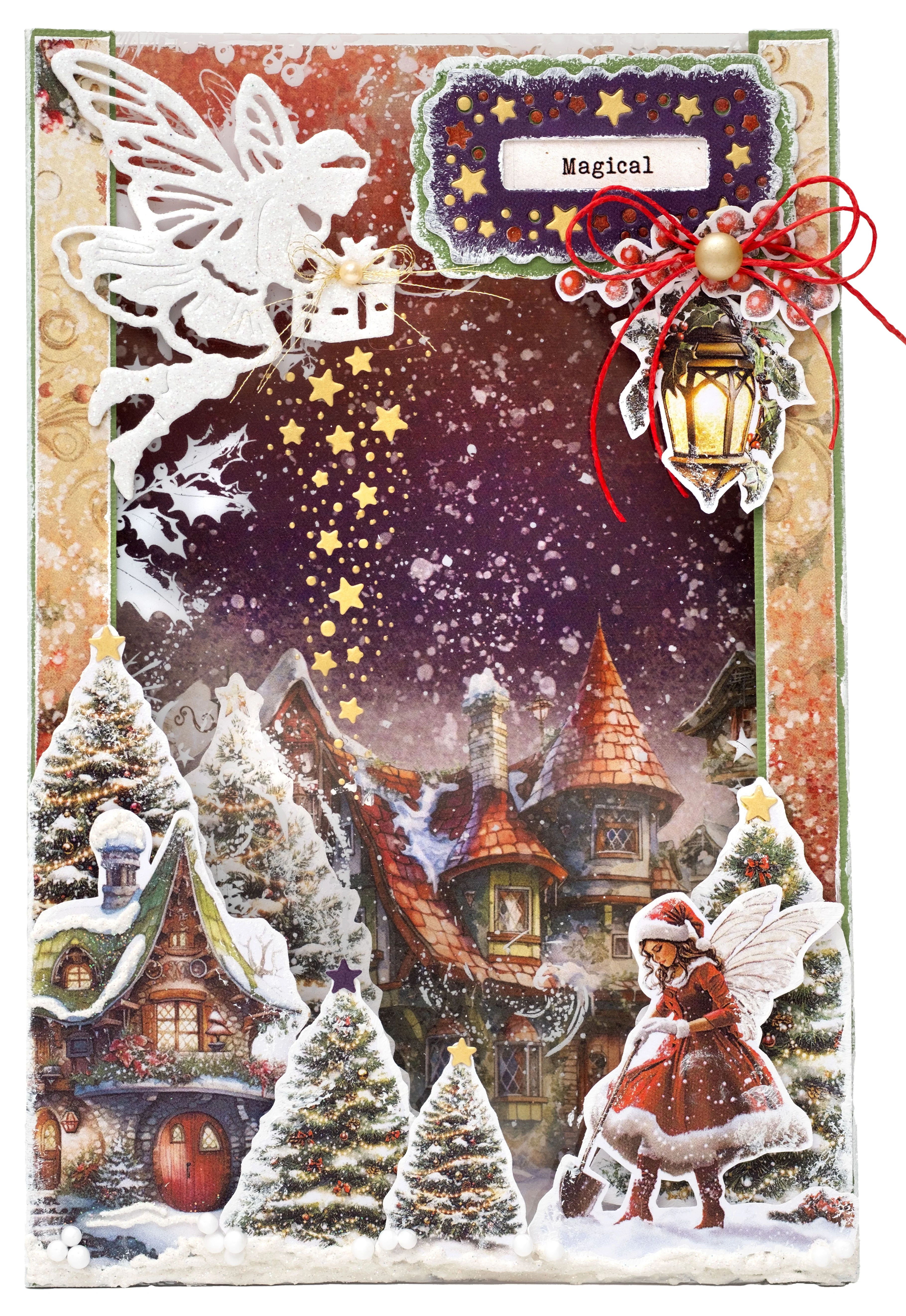Studio Light Essentials Die-cut Paper Pad Fairy Christmas - Image 5