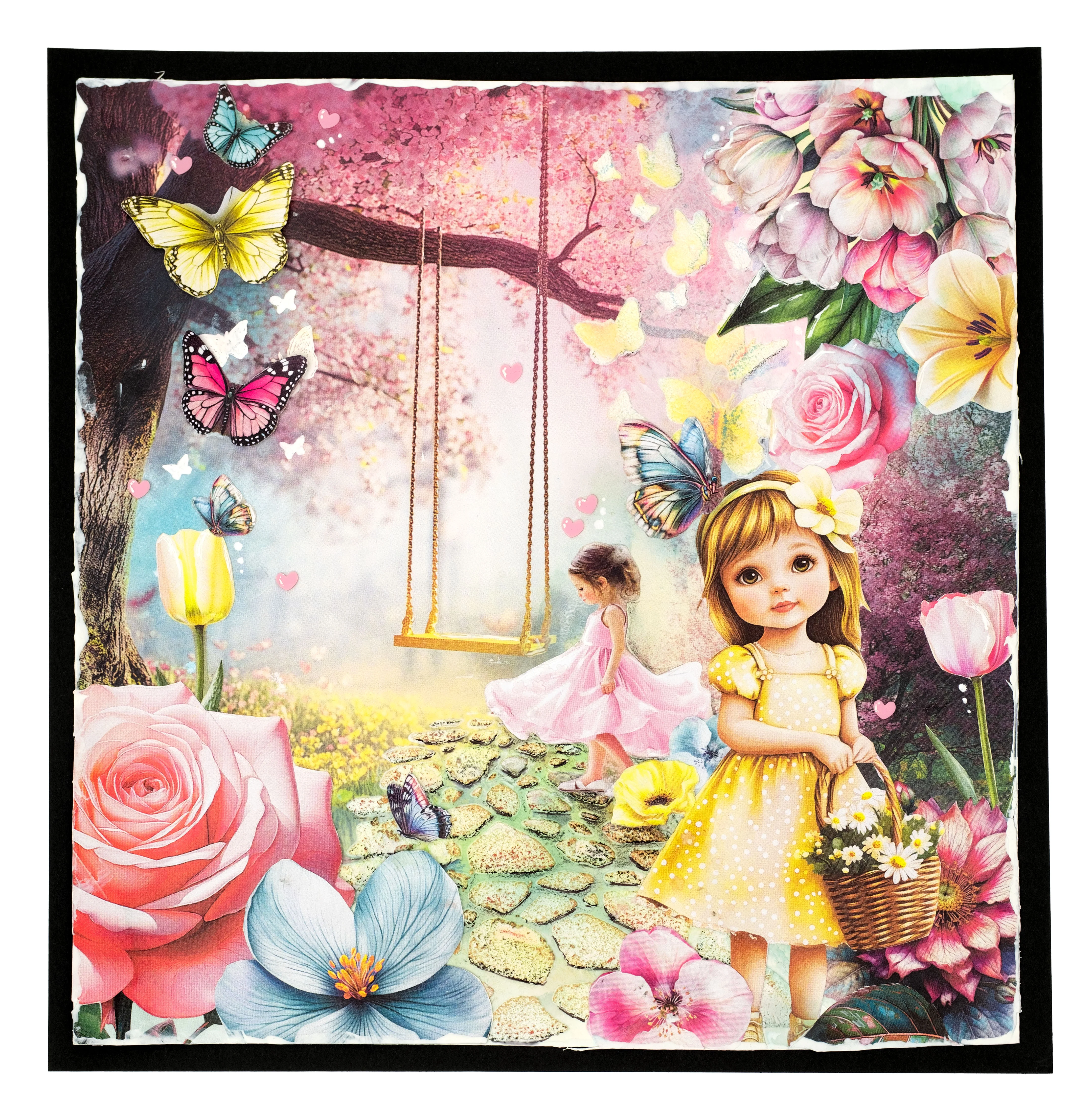 Studio Light Essentials Paper Elements Fluttering Flowers - Image 2