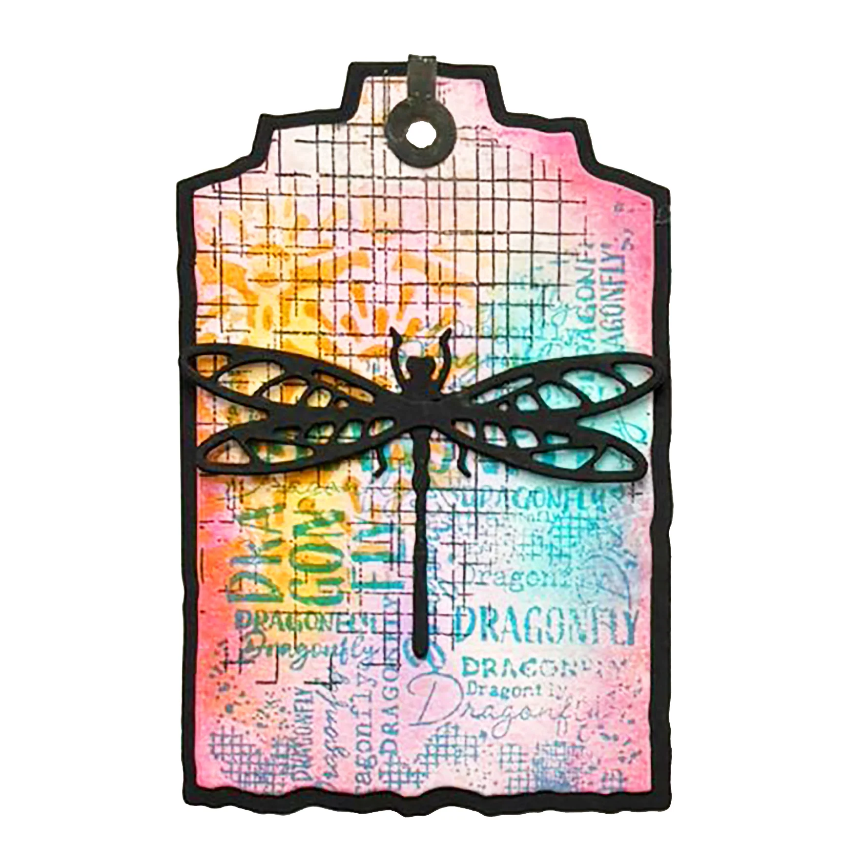 Studio Light Hazel Eaton Dragonfly Dreams - Cutting Die Dragonfly Tag - Image 3
