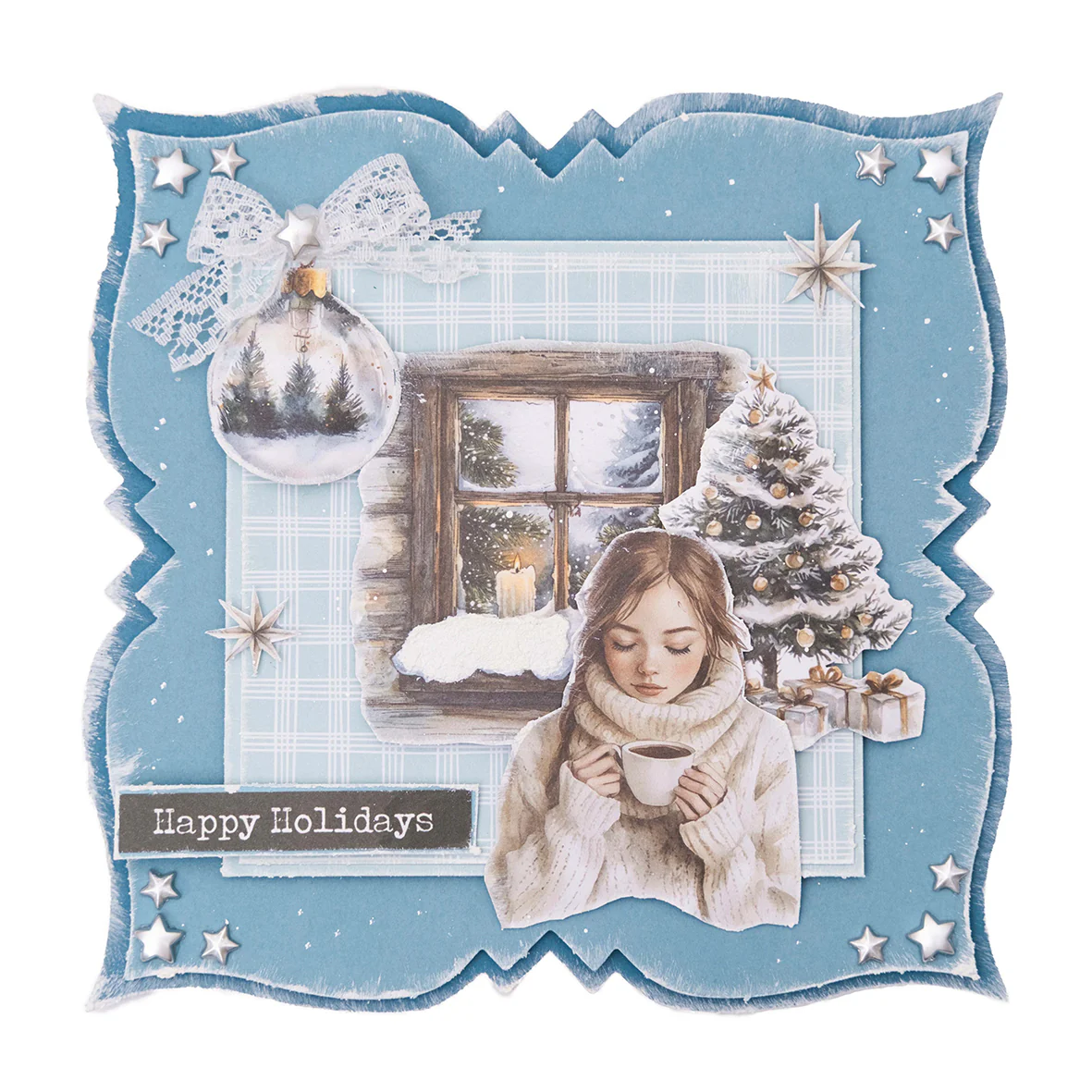 Studio Light Pattern Paper Pad Pattern Christmas Forest - Image 2