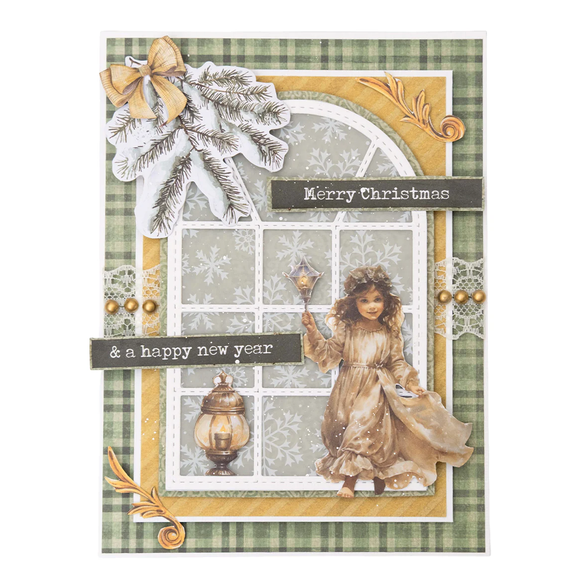 Studio Light Pattern Paper Pad Pattern Christmas Forest - Image 3