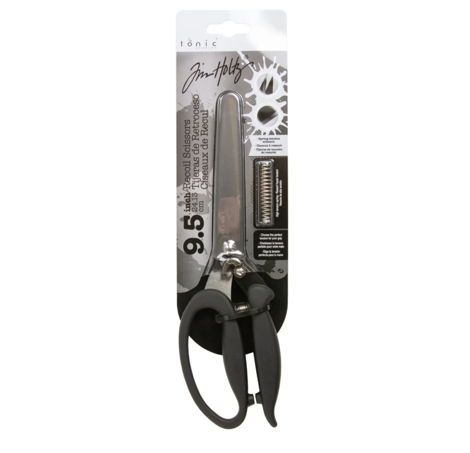 Tim Holtz 9.5 inch Recoil Scissors (5385e)