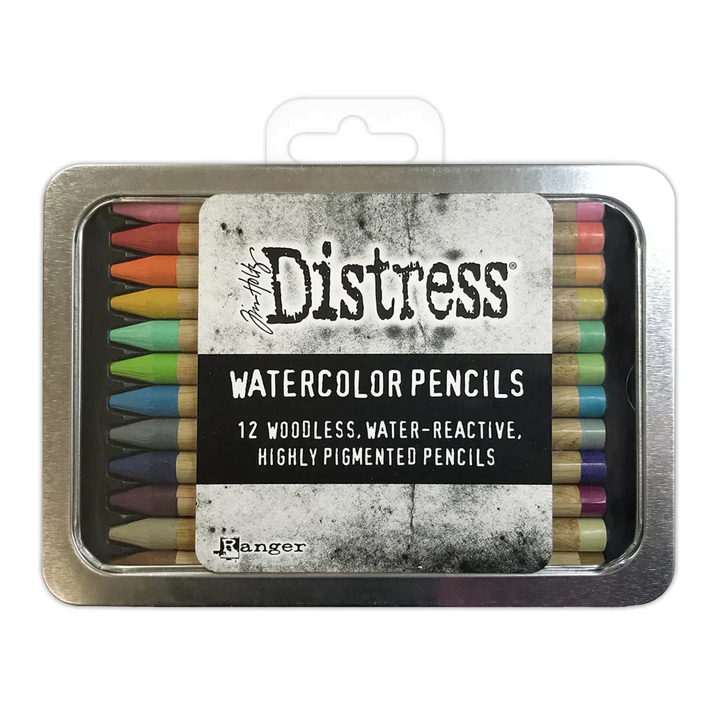 Tim Holtz Distress Watercolour Pencils - Kit 2 (12pcs)