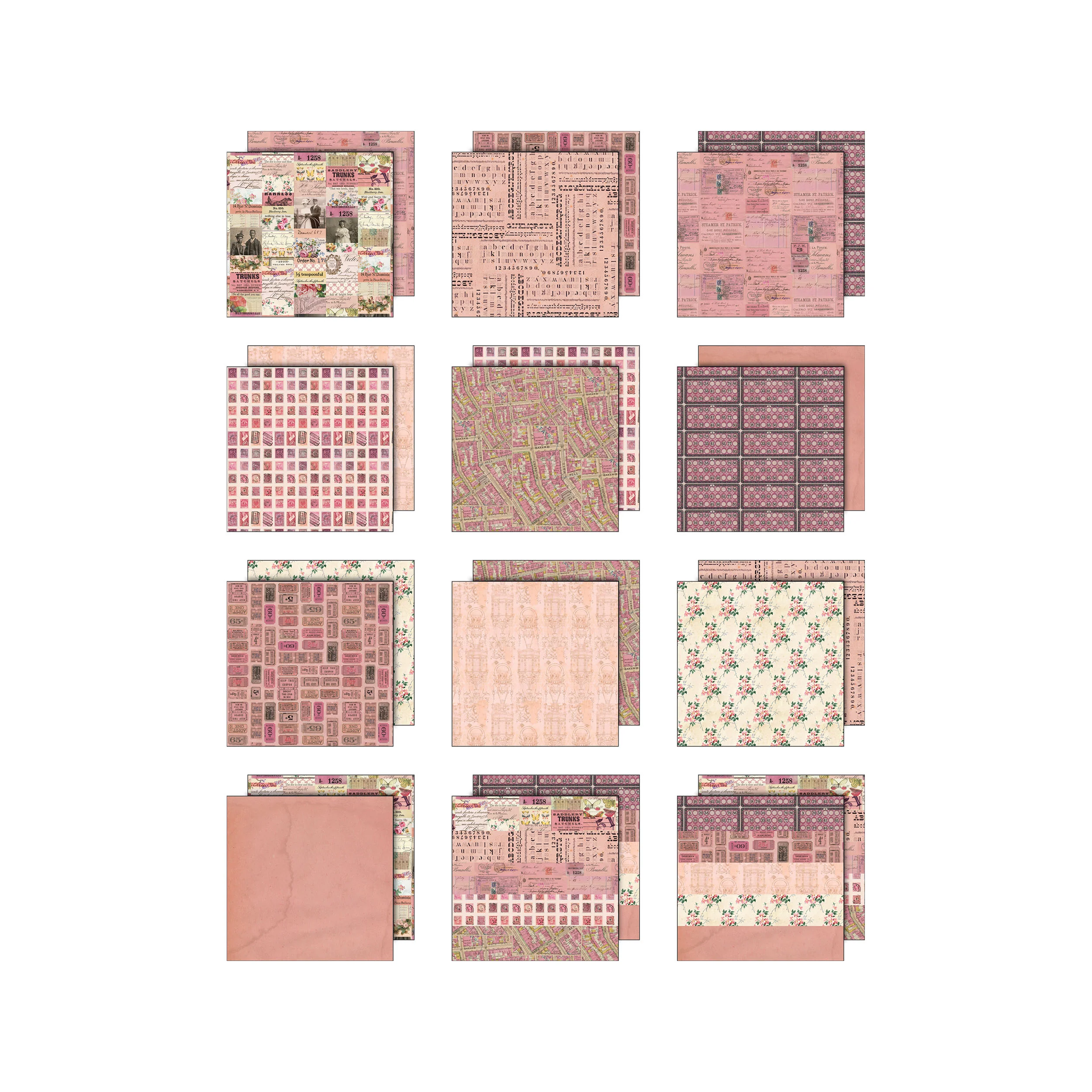 Tim Holtz Idea-ology Palette Collection: Pink 8x8 - Image 2