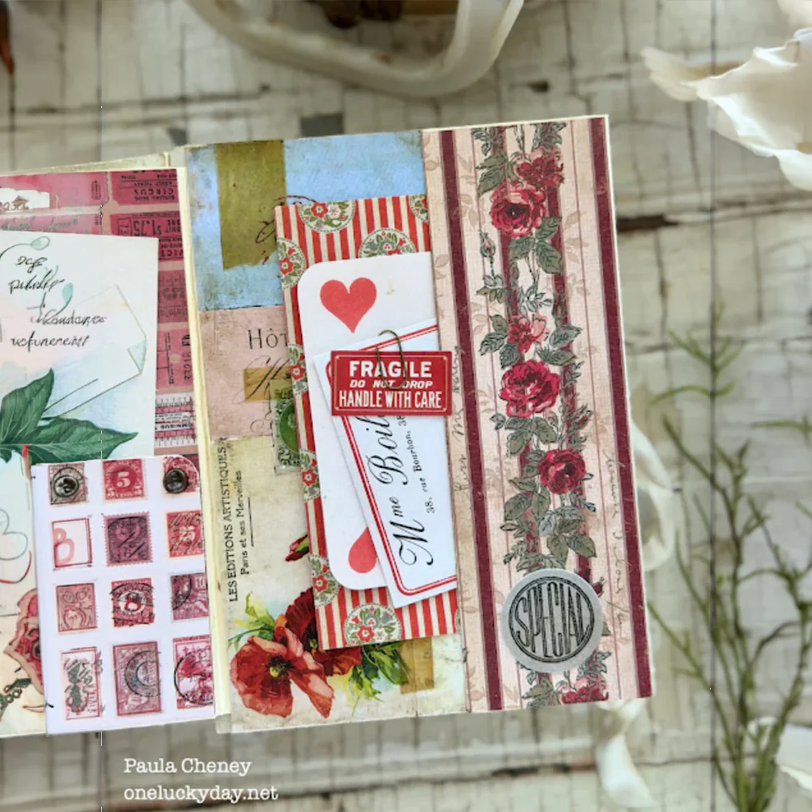 Tim Holtz Idea-ology Palette Collection: Red 8x8 - Image 5