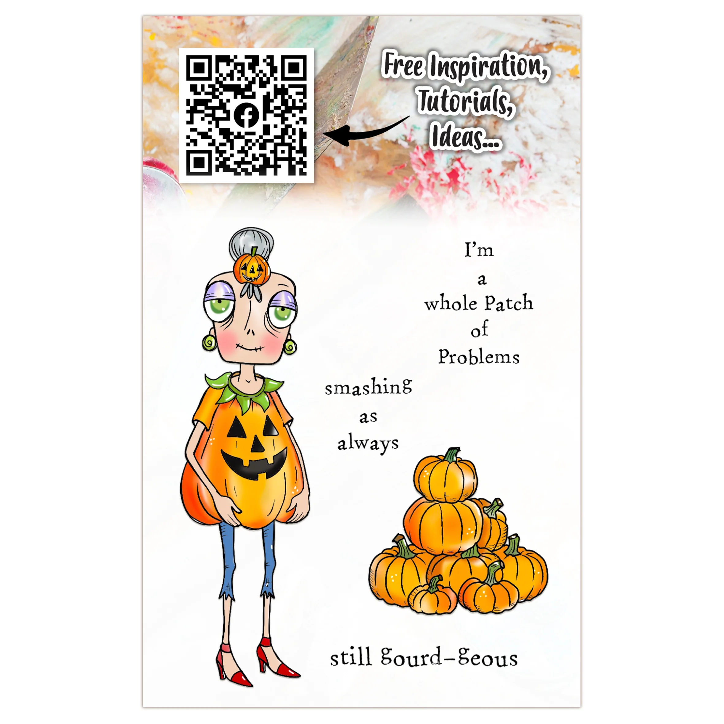 #TP-1288 - A7 Stamp Set - GourDee - Image 13