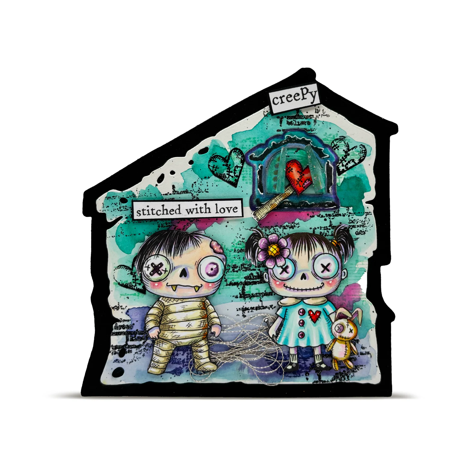 TP-1294 - A7 Stamp Set - Mostly Harmless - Image 8