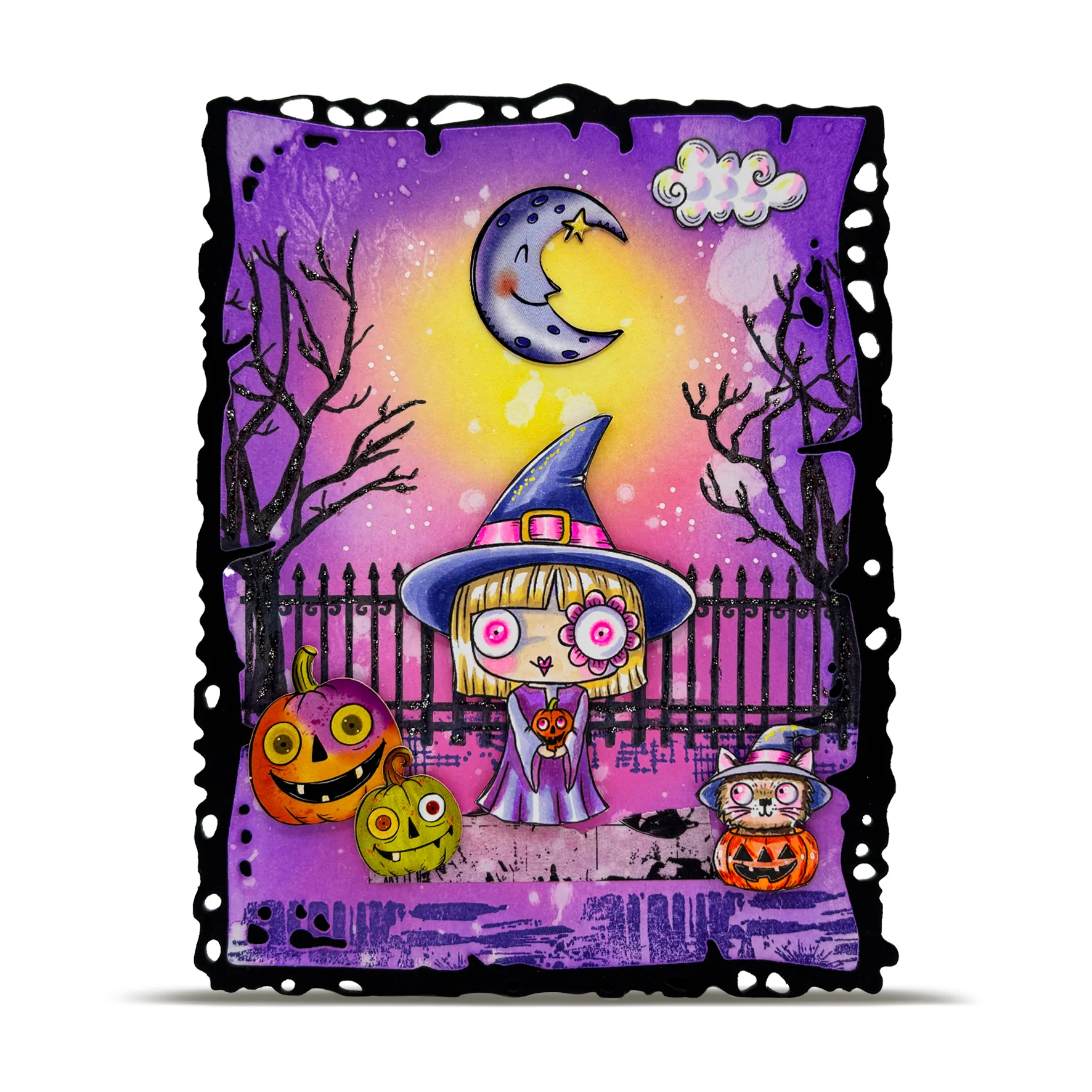 #TP-1295 - A7 Stamp Set - Moonlight Mischief - Image 2