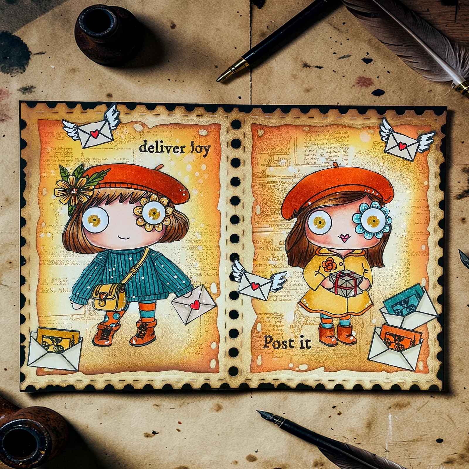 TP-1377 - A7 Stamp Sets - Paper Hug - Image 8