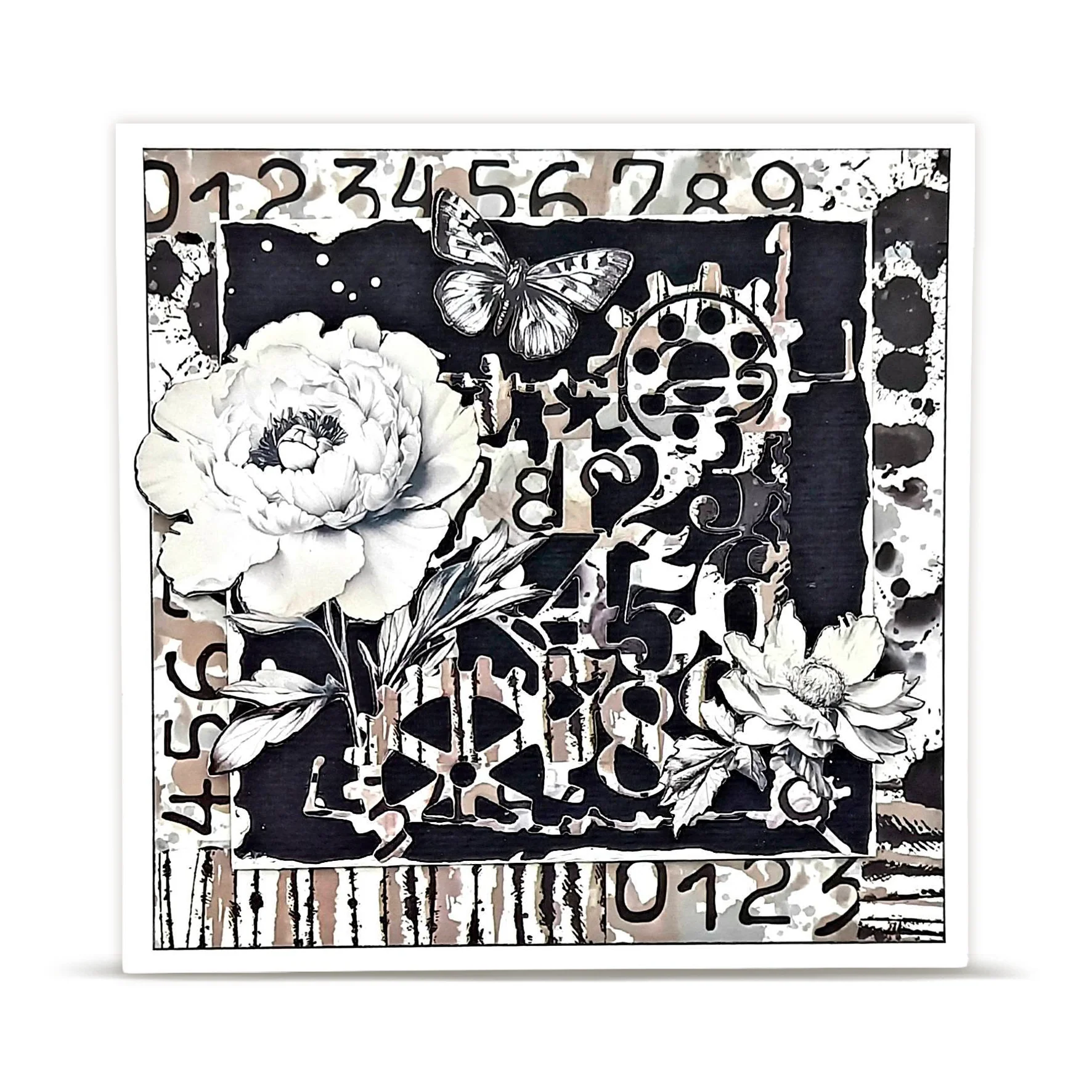 MT-16 - Washi Tape - Burlap Black - Image 2